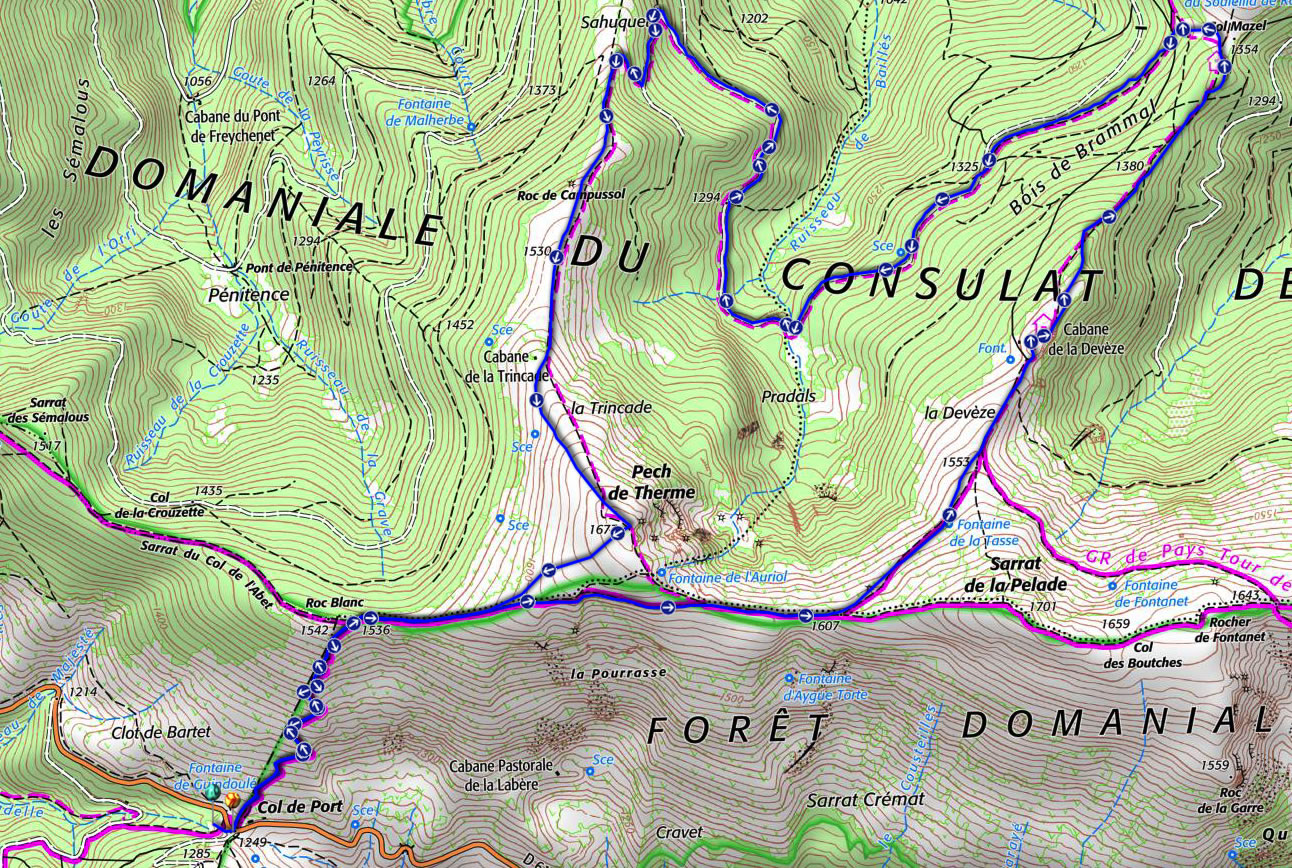 Col de Mazel-Pech de Therme