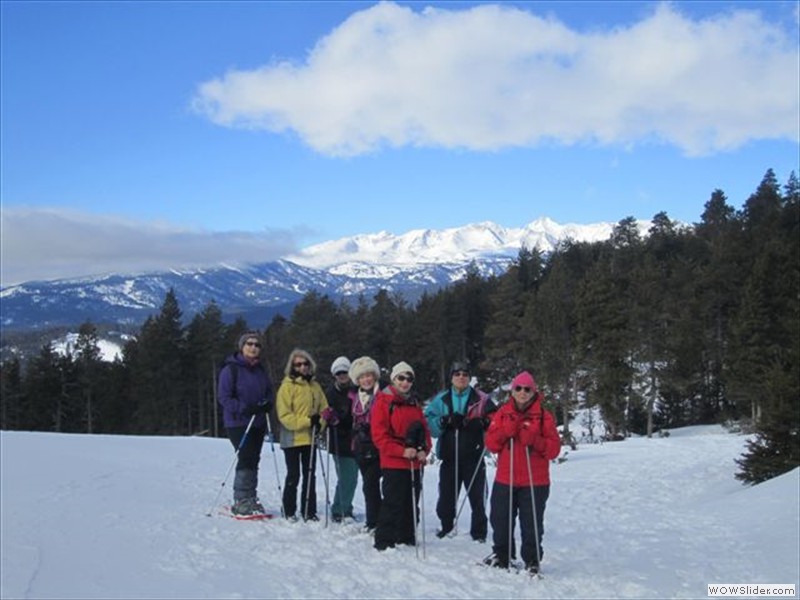 En promenade dans le froid