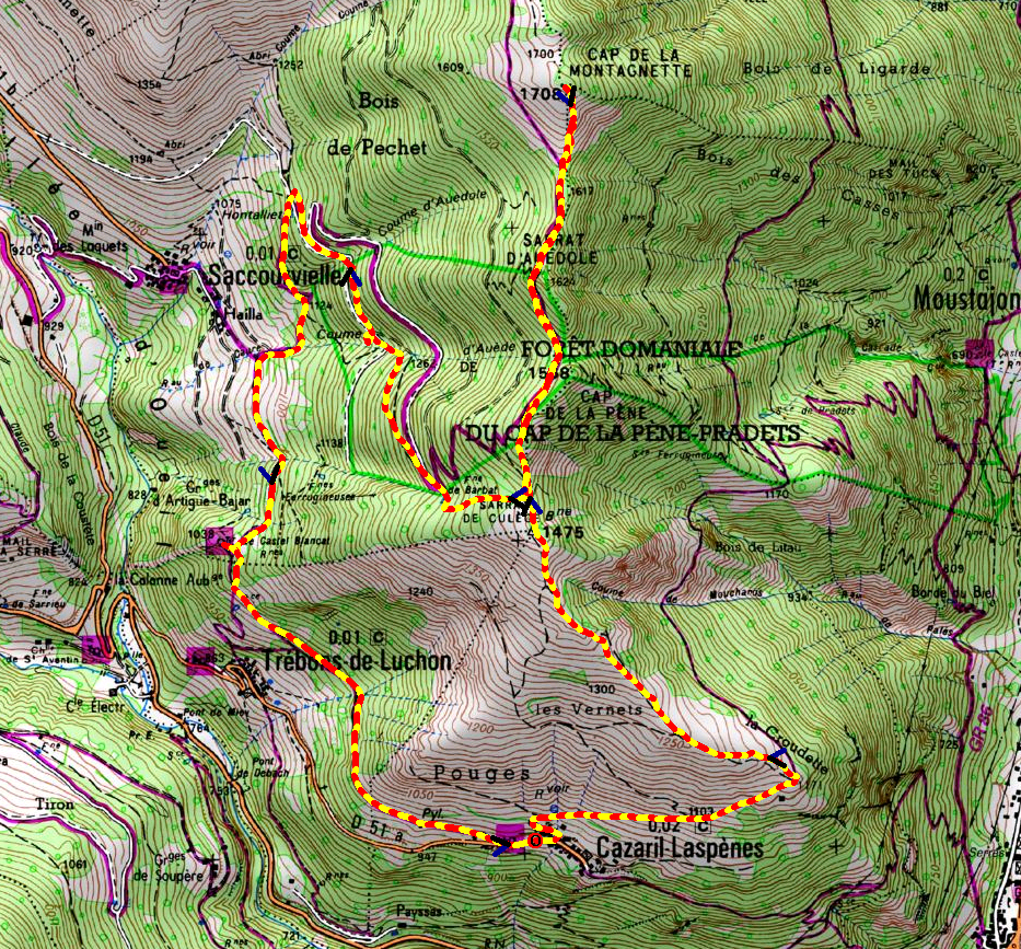 carte montagnette