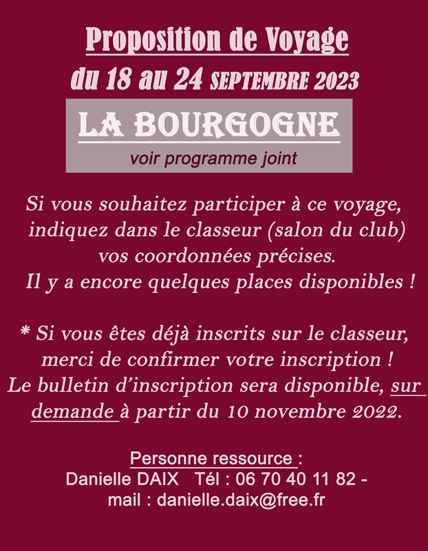 bourgogne info